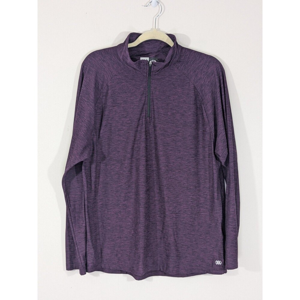 LEG3ND Breathe 1/4 Zip Long Sleeve Performance Men's Size XL Stretch Outdoors